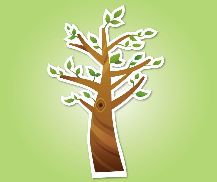 free vector Abstract Tree